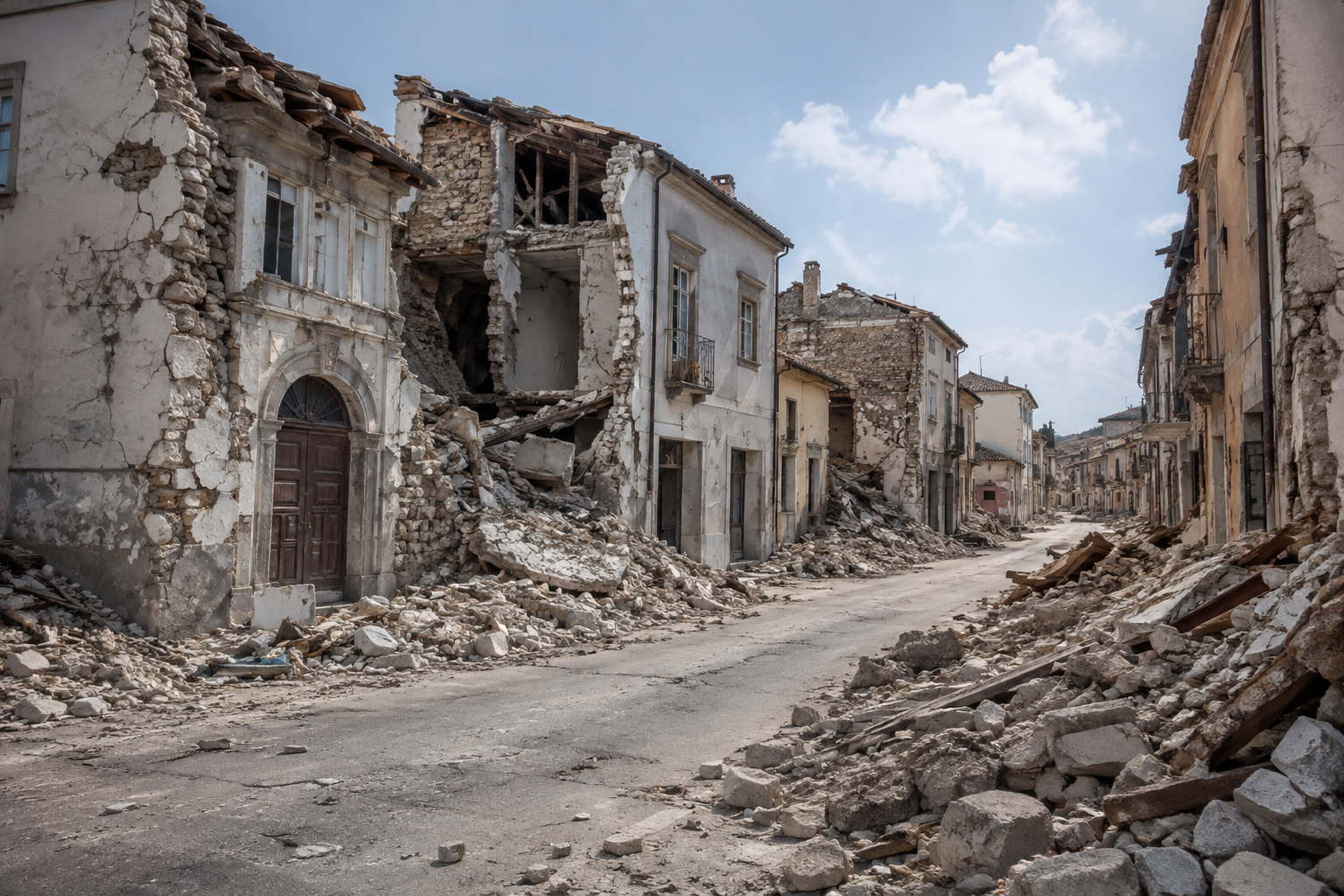 Illustrative earthquake scenario